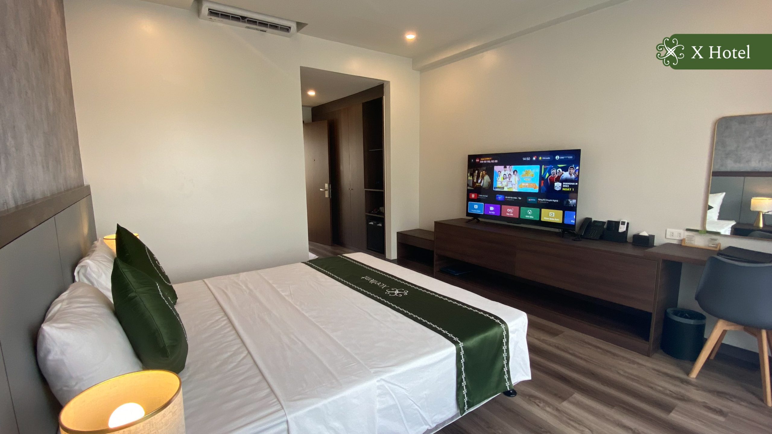 Hệ thống phòng nghỉ đa dạng tại X Hotel gồm: phân khu Xhome, Xcell và Xcellent