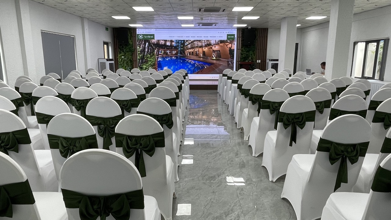 Hội trường của khách sạn tổ chức hội nghị tại Thái Nguyên - X Hotel